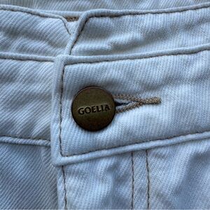 Goelia Jeans Womens 27 White High Waist Modern Classic Denim